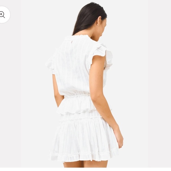 Misa Los Angeles White Lilian Dress- Size XS; New with Tags - Picture 10 of 11